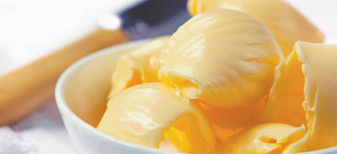 margarina e manteiga